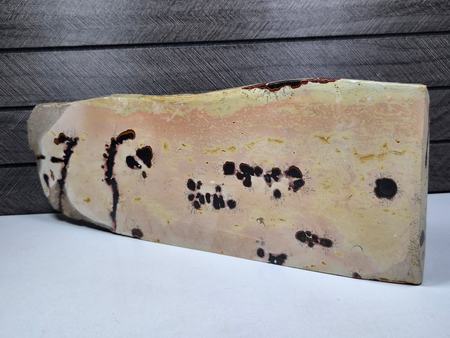 Vlekken Jaspis Slab 950 gram