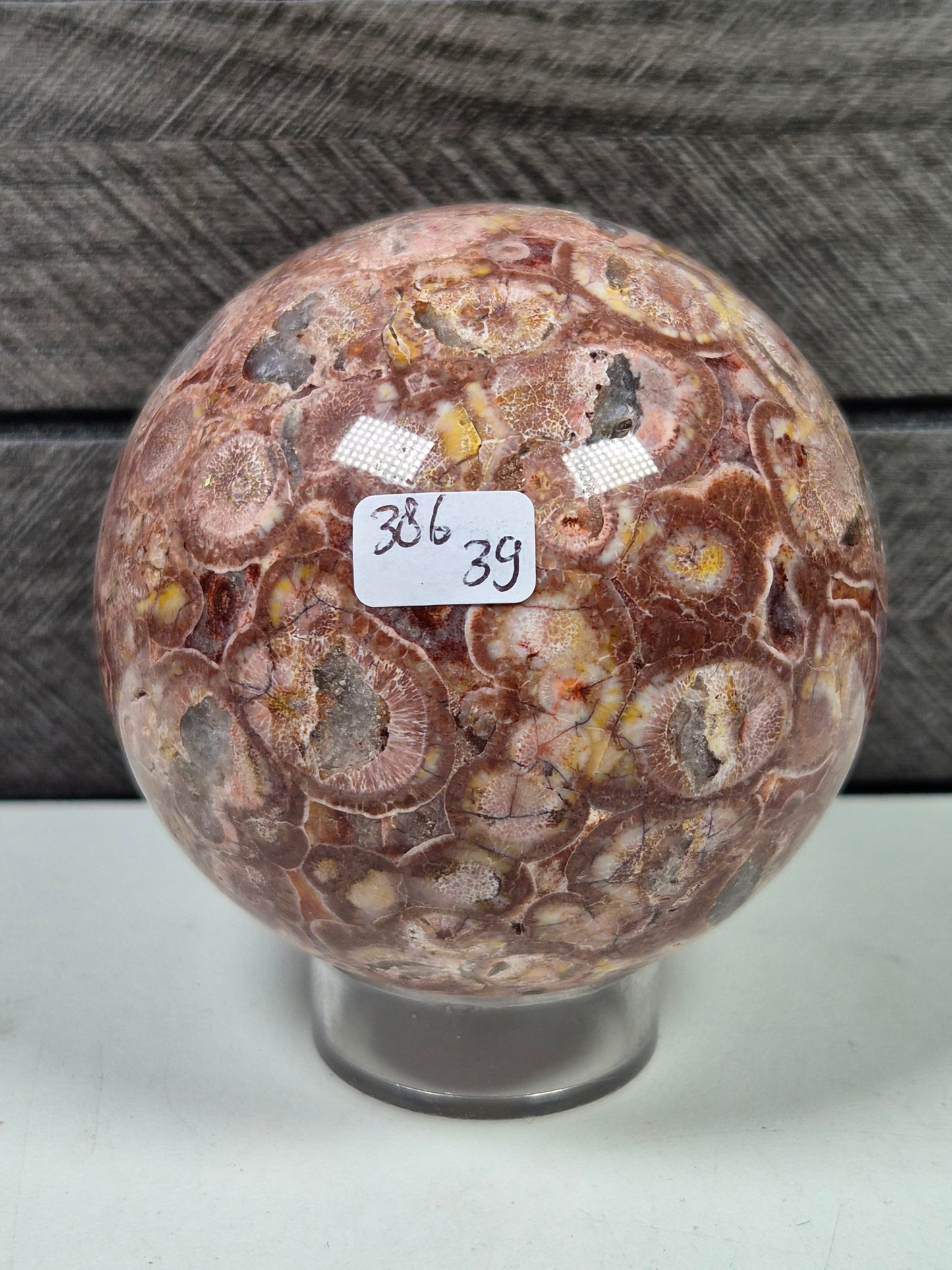 Orbiculair Indiaans Ryoliet bol 386 gram