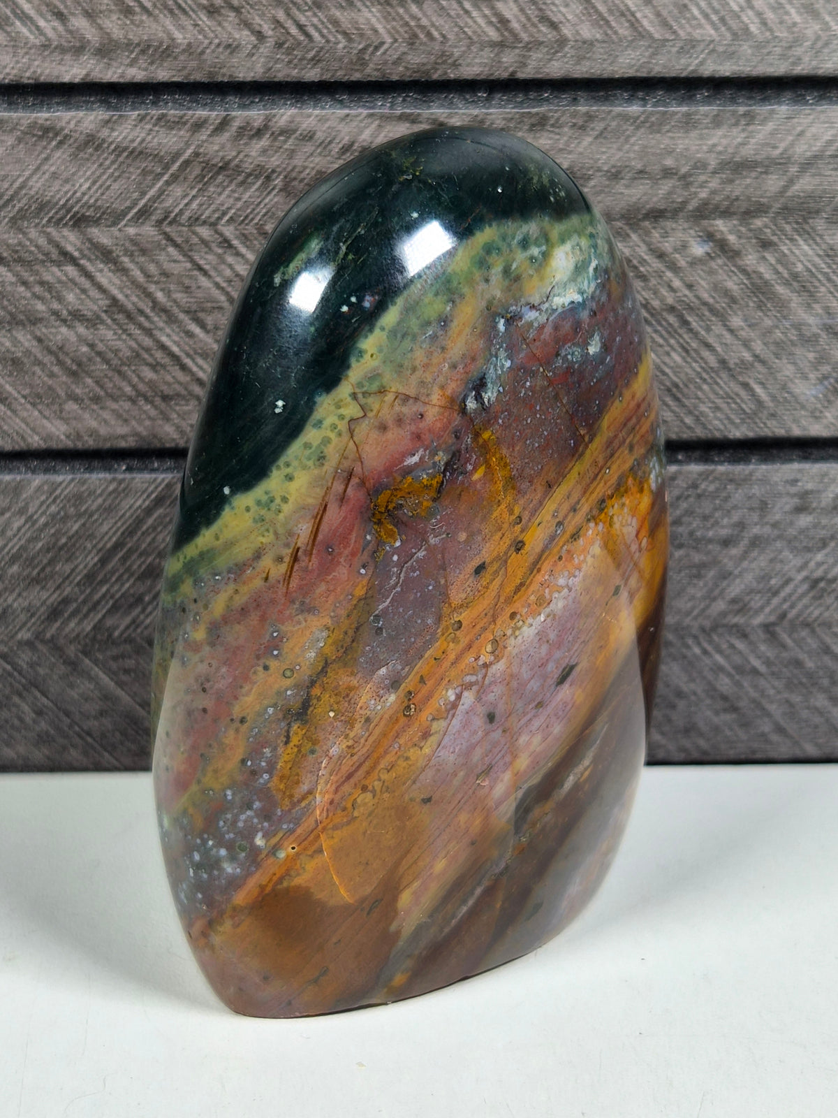 Oceaan Jaspis Sculptuur 372 gram