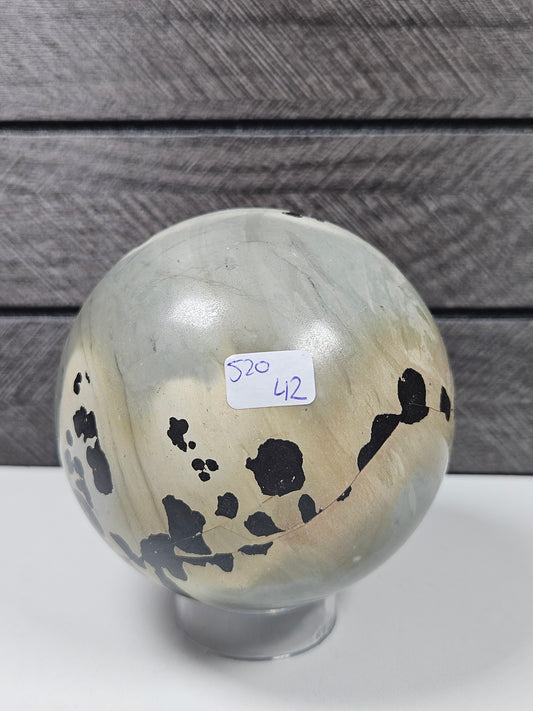 Landschapsjaspis bol 520 gram