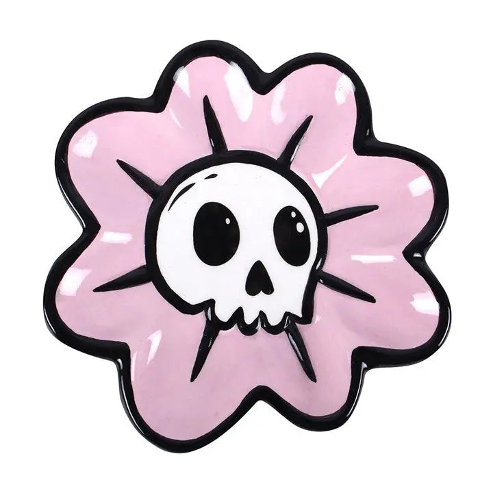 Bloemen Schedel Schaal