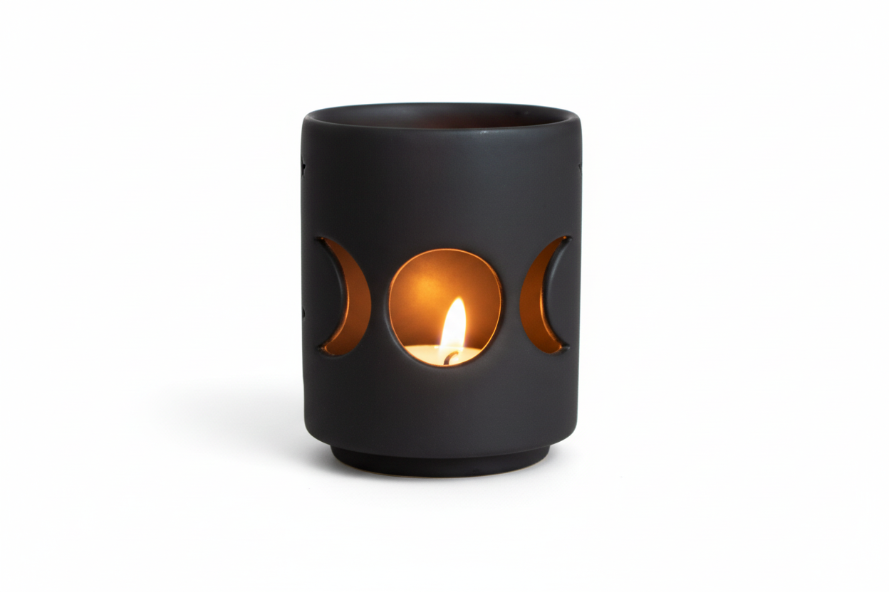 Waxinelichthouder Triple Moon