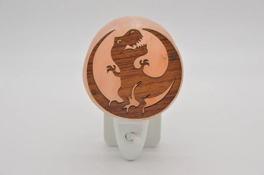 LED Zoutnachtlamp 3D Dinosaurus
